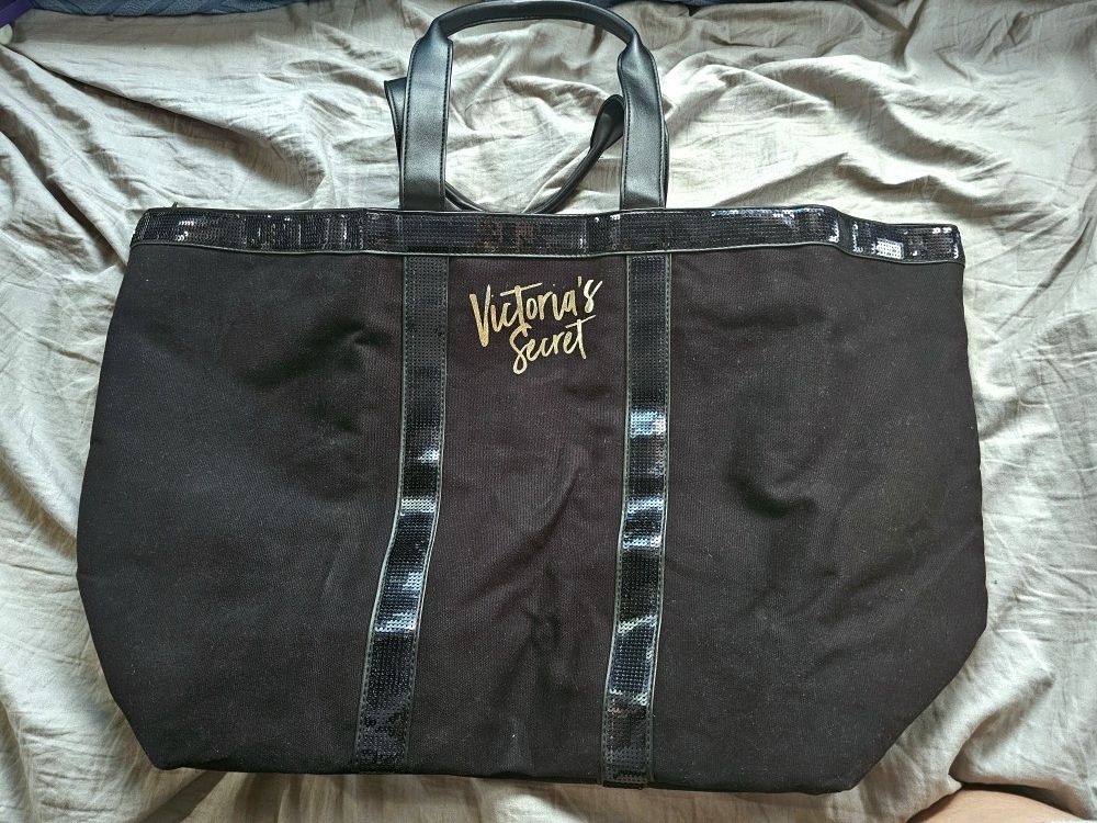 Victoria Secret Tote Bag Sequin