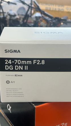 Sigma 24-70mm f/2.8 DG DN II Art Lens (Sony E)