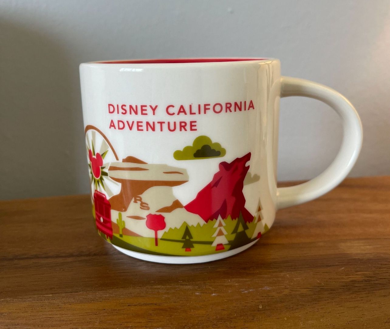 Starbucks You Are Here Mug Disney California Adventure Edition