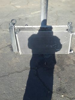 Radiator for a chevy tahoe 2003 5.3 engine...radiator and a/c condensor