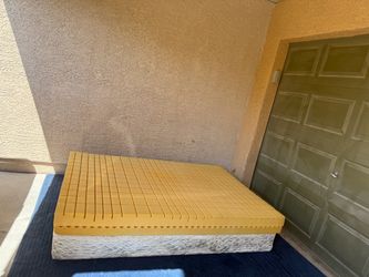 Full Sized Memory Foam Mattress & Box Spring