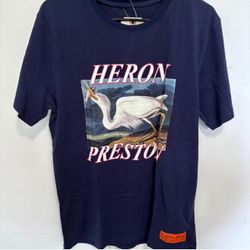 Heron Preston Men’s Navy Cotton T shirt