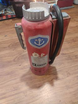 Vintage Ansul Marine Dry Chemical Fire Extinguisher ANTIQUE
