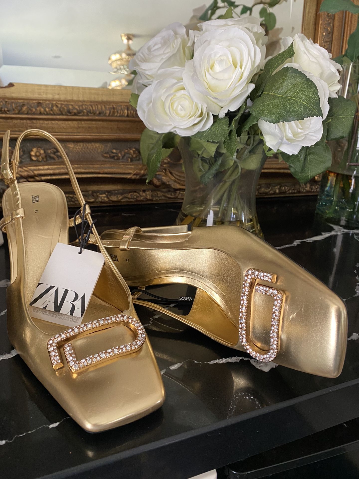 Gold Heels 