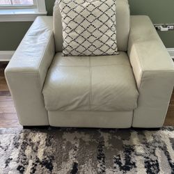 Single Chair Recliner - All Leather