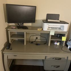 Work Desk W/ Removable Top
