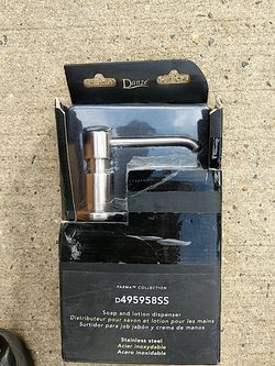 Danze Soap and Lotion Dispenser - Stainless Steel.