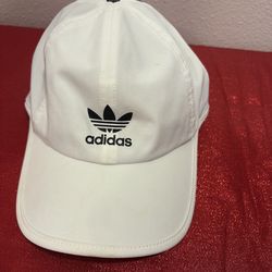 Adidas Women’s black & White Classic Stripe Hat  - accessories