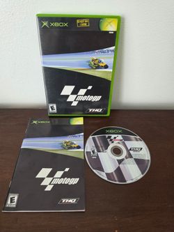 MotoGP (Microsoft Xbox, 2002) CIB Complete with Manual Racing Video Game
