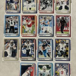 NFL DONRUSS, ABSOLUTE FOOTBALL, PANINI CONTENDERS & PANINI ELITE TRADING CARD LOT