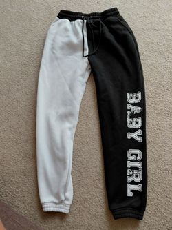 Baby girl sweatpants size large