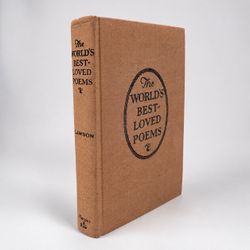 The World’s Best-Loved Poems J. Gilchrist Lawson 1955 HC Harper & Row Vintage