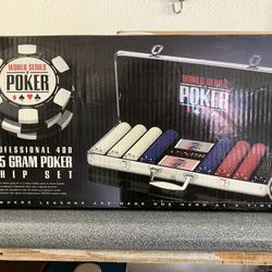 Professional World Series Poker Chip Set