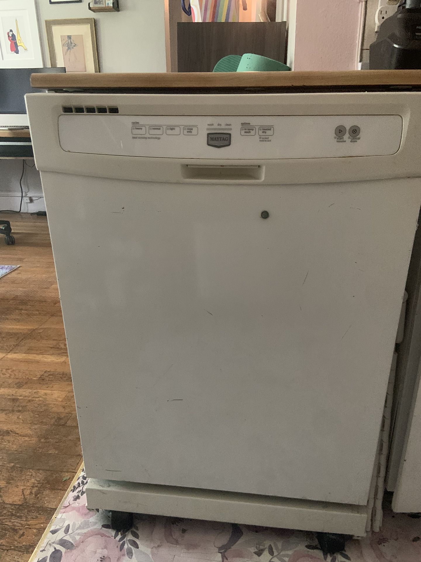 Used maytag sale portable dishwasher