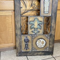 Metal Wall Decor 39”x 24”
