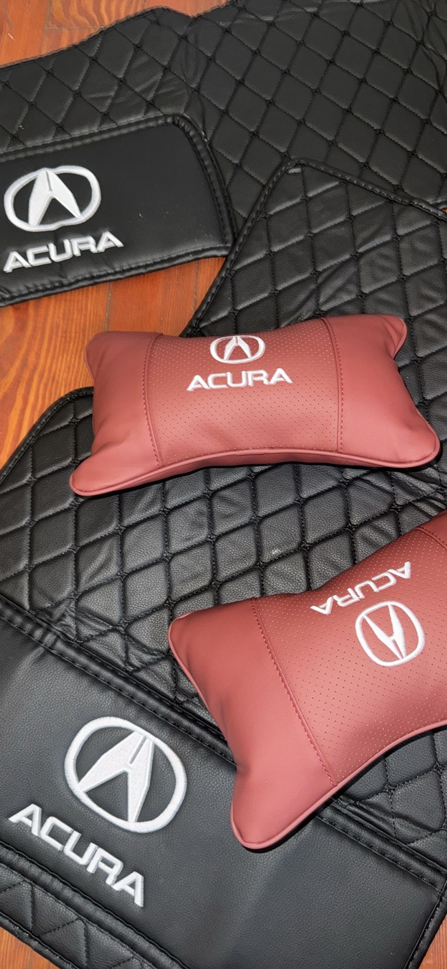 Wine Red Car Neck Pillow Acura