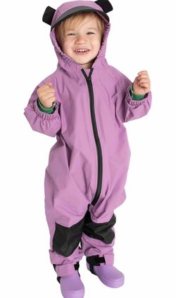 Toddler Rain Suit One-Piece with Hood