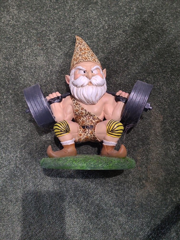 ATLAS The ATHLETIC weight Lifter Gnome