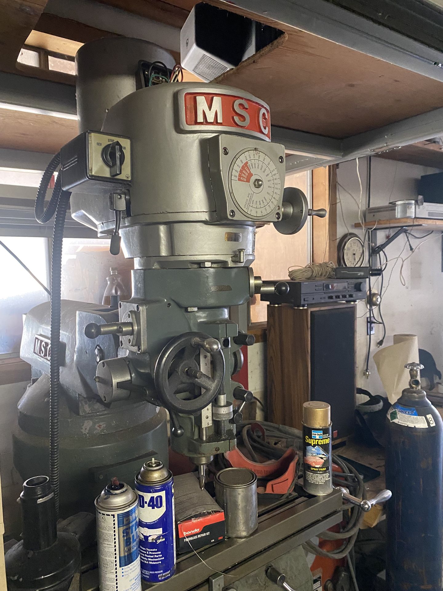 MSC J Head Milling Machine