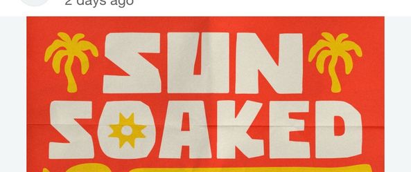Sun soaked