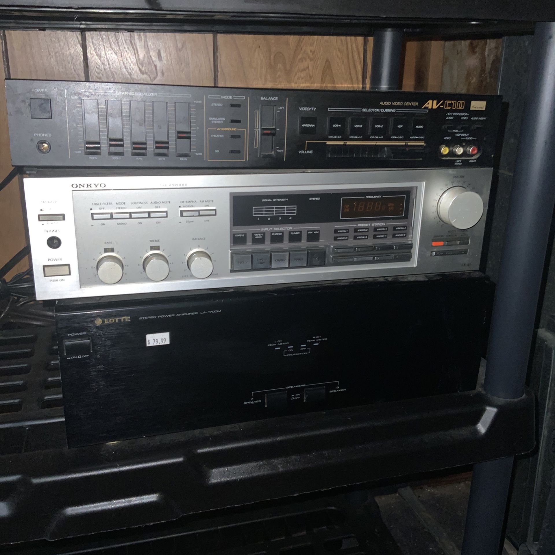 ONKYO, SANSUI, LOTTE Vintage Rare Home Audio