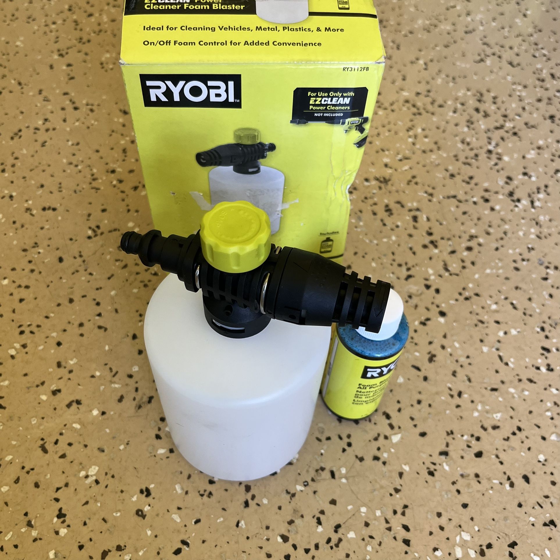 RYOBI EZClean Power Cleaner Foam Blaster Accessory