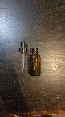 Glass Bottle With Dropper