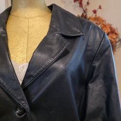 Leather Jacket, Womens Size 2XL