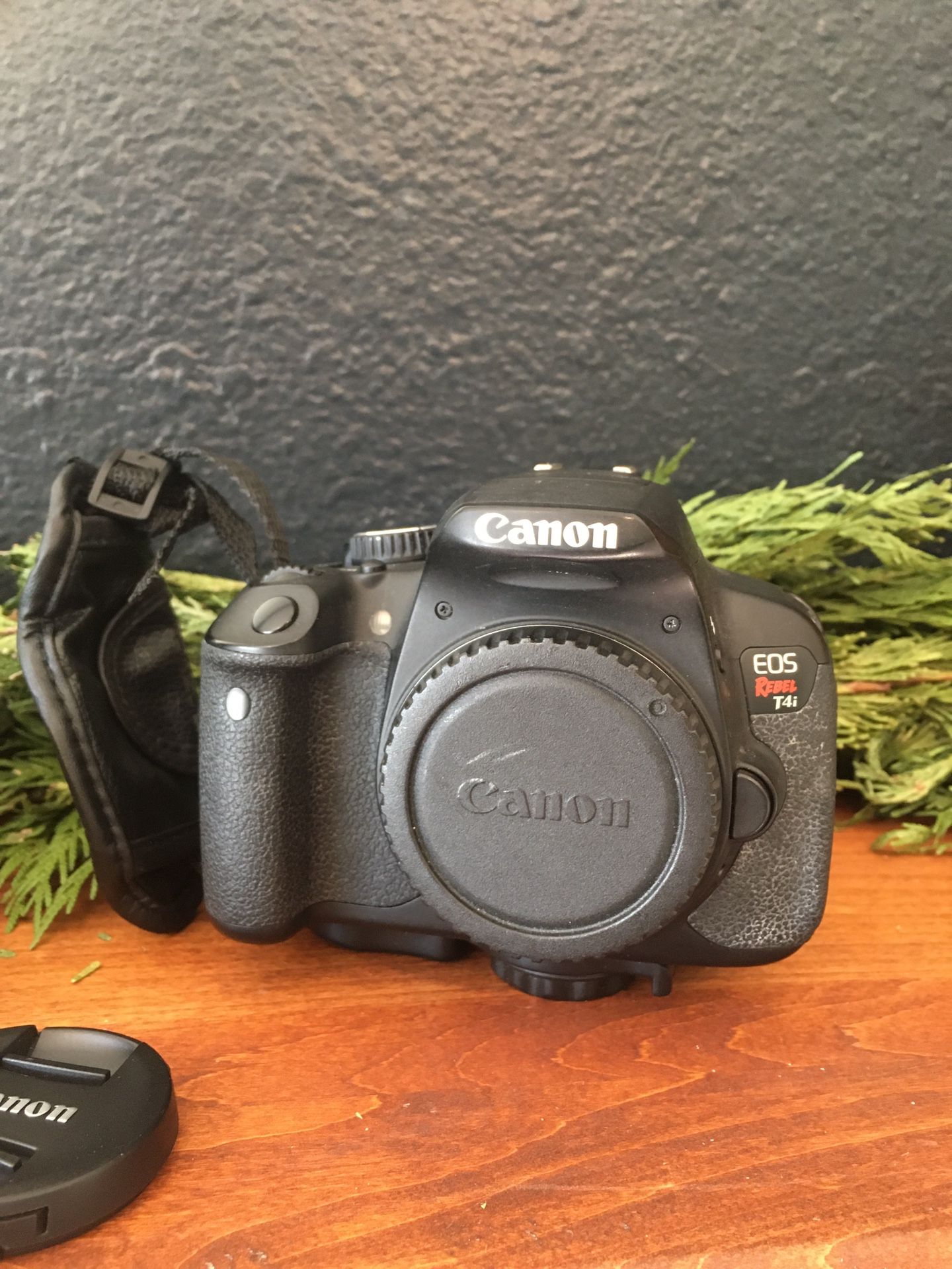 Canon EOS Rebel T4i Camera, Strap, 50mm lens, 18-55mm lens, Camera Bag, and Charger — PRICE REDUCED!