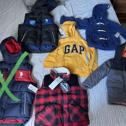 Boys Kids Brand New Jacket Size And Price On Picture 
