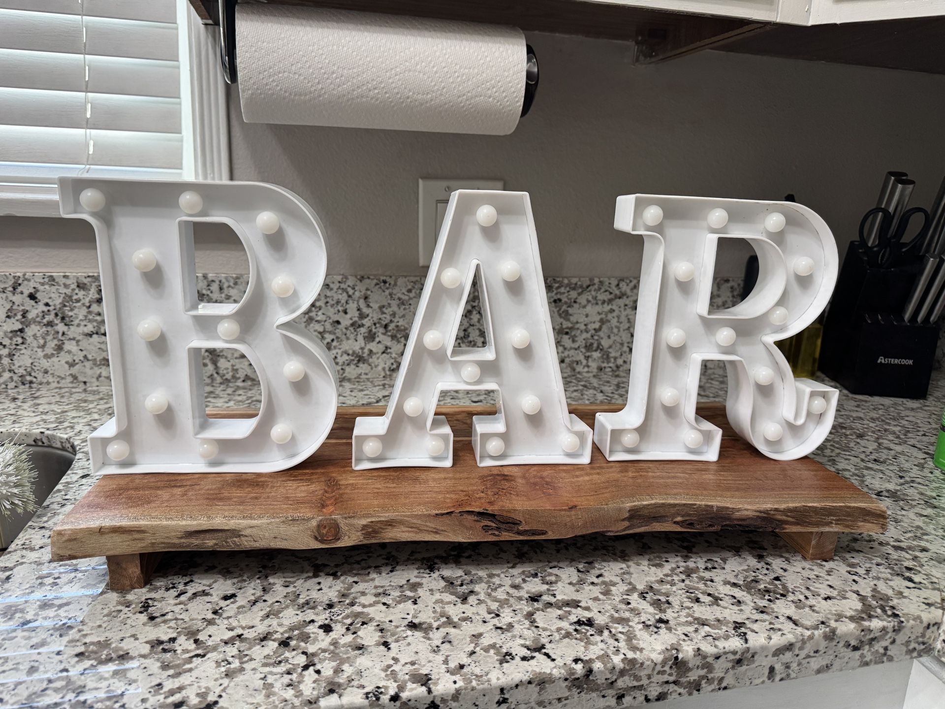 Bar Light Up Sign