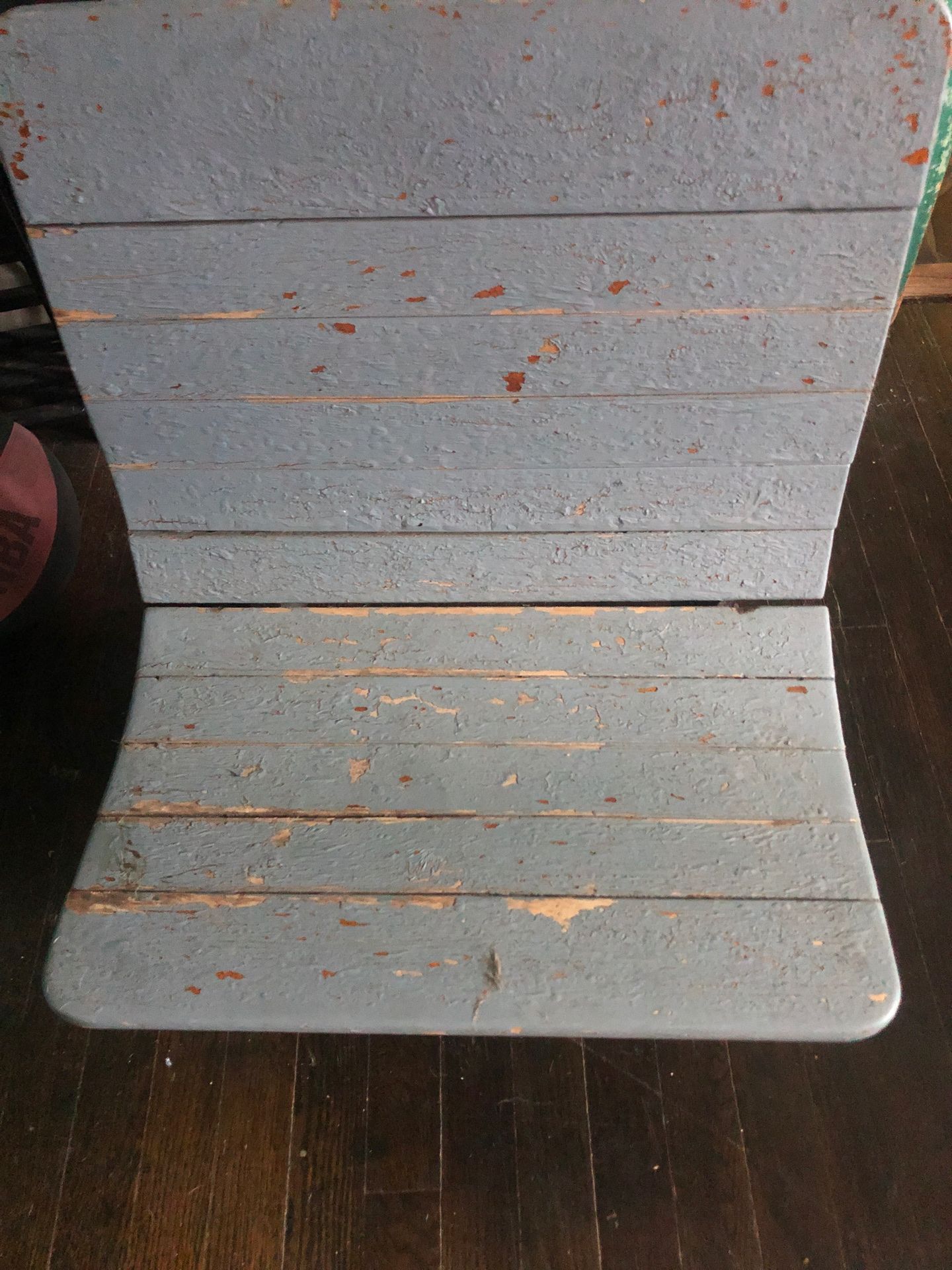 1800s Antique cast iron school Desk