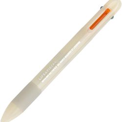 Korea Life&Pieces 0.4 mm 4 Color Quick Dry Gel Pen Made in Korea (2 Pcs 4 Colors Ball Pen, CREAM)