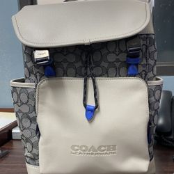 Coach Backpack Jacquard 