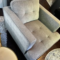 Grey Color Armchair Like New