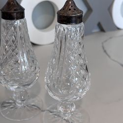 Waterford Crystal Salt and Pepper Shakers