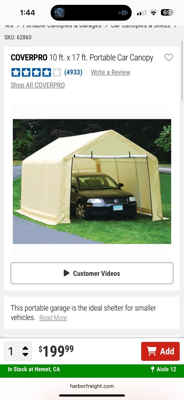 Portable Garage