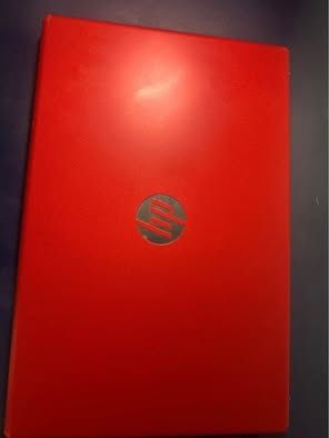 Scarlet Red Hp Laptop