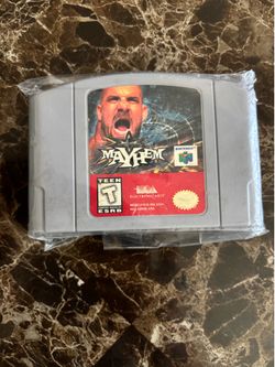Nintendo 64 wcw mayhem
