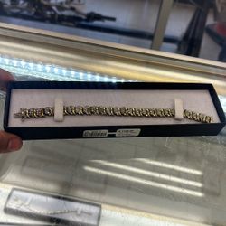 14k Bracelet With Diamonds