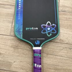 Proton Peacock Square 15mm Pickleball Paddle