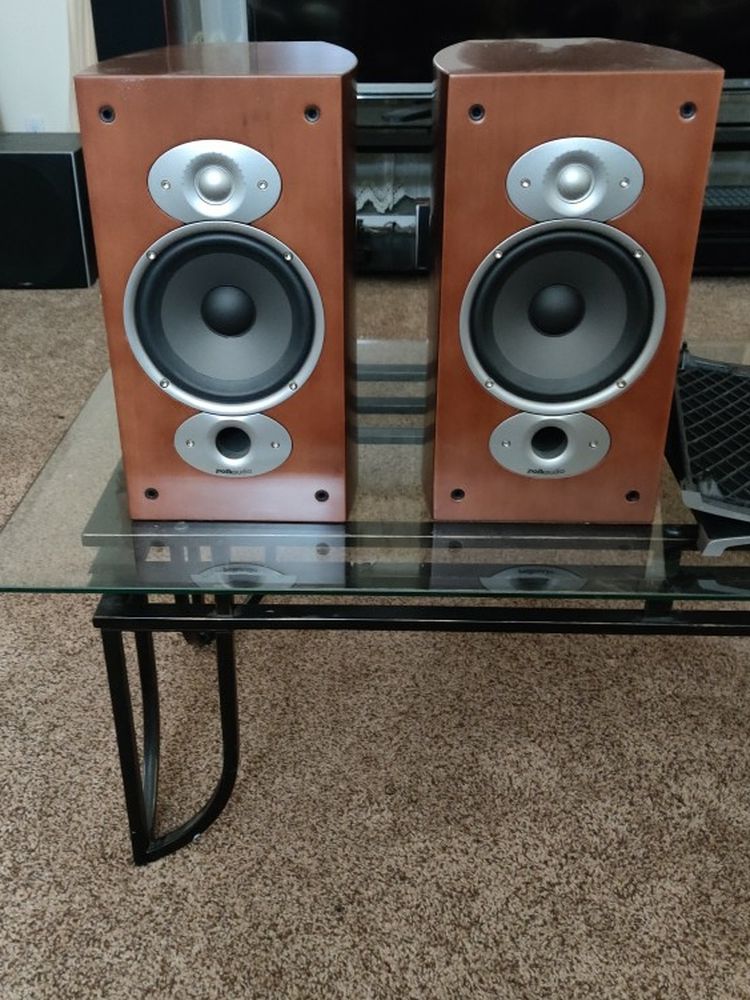 Polk RTI A3 Speaker Cherry Color