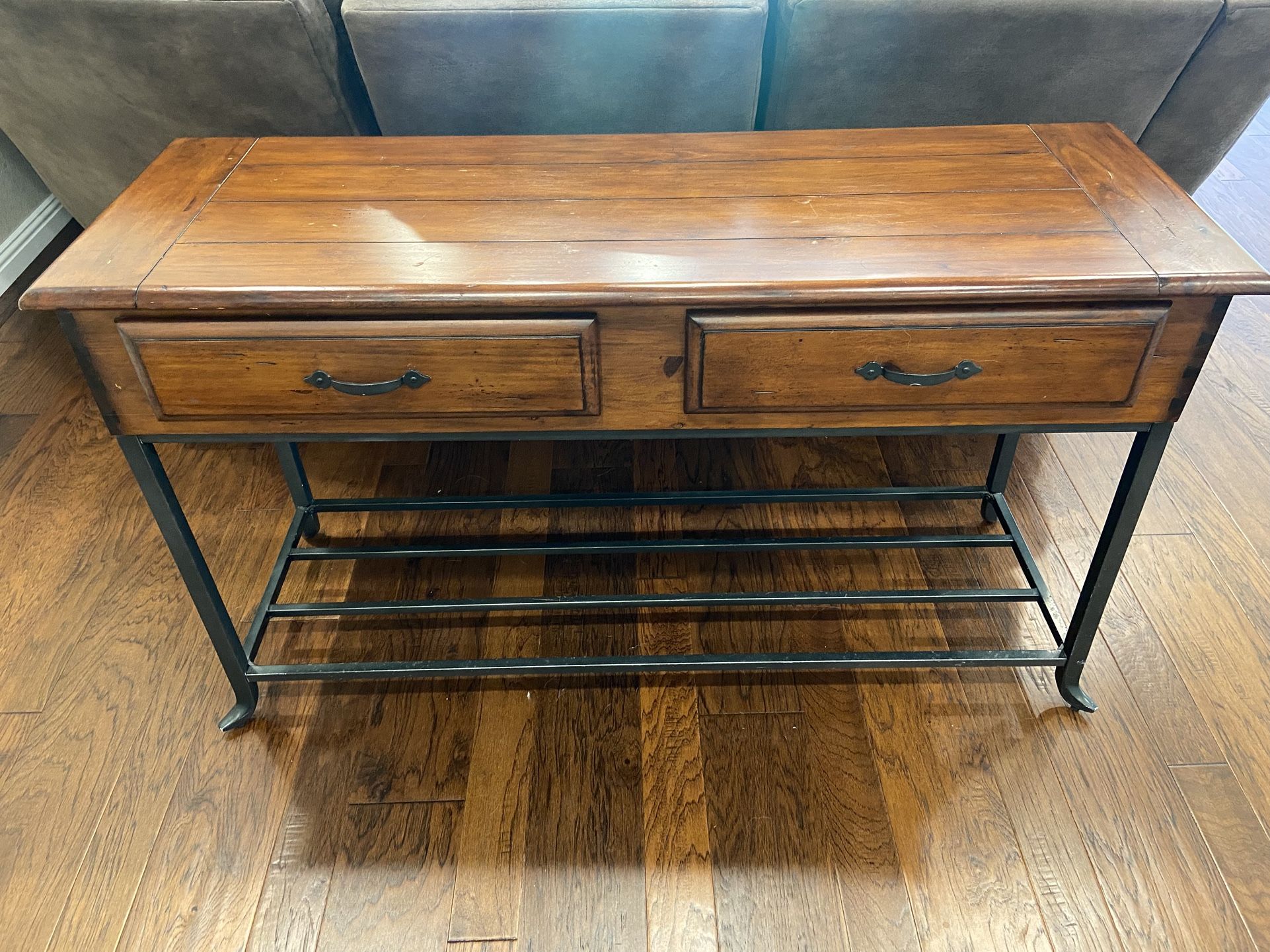 Coffee table, sofa, table, and end table set 