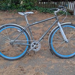 Novara Buzz One Single Speed Bicycle With Flip Flop Hub Medium Size 