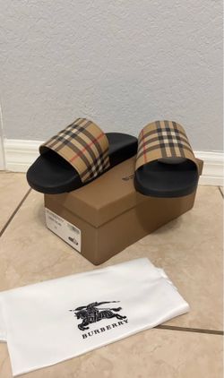 Burberry slides