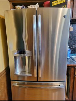 GE Refrigerator Stainless steel