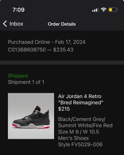 Bred 4s Brand New