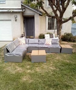 Patio furniture patio sofa outdoor furniture outdoor couch patio set ☑️✅🆕