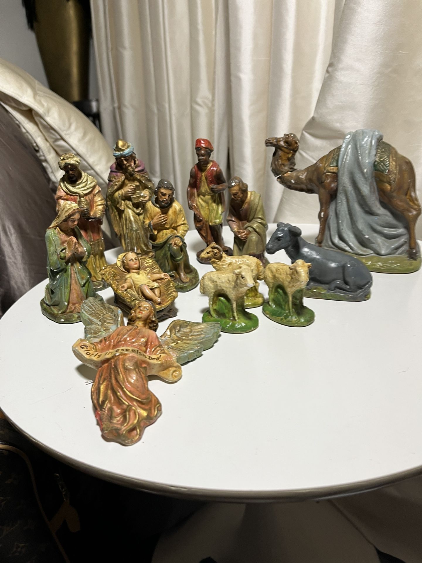 Vintage Italy? Antique Nativity Figures Christmas