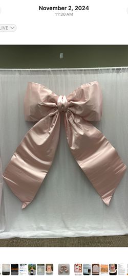 Extra large Pink Bow